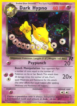 Dark Hypno⁣ - Team Rocket⁣ (Holo Rare)⁣ [9]