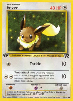 Eevee⁣ - Team Rocket⁣ (Common)⁣ [55]