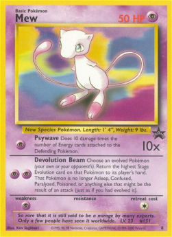 Mew - Wizards Black Star Promos (Promo) [WP-8]