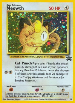 Meowth⁣ - Wizards Black Star Promos⁣ (Promo)⁣ [10]