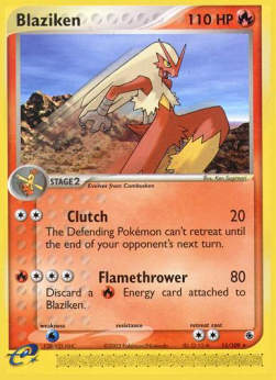 Blaziken - EX Ruby & Sapphire (Rare) [RS-15]