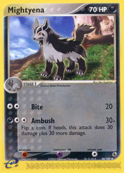 Mightyena - EX Ruby & Sapphire (Uncommon) [RS-42]