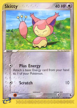 Skitty (Plus Energy) - EX Ruby & Sapphire (Common) [RS-70]