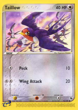 Taillow - EX Ruby & Sapphire (Common) [RS-72]