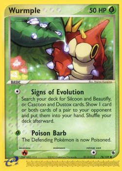 Wurmple - EX Ruby & Sapphire (Common) [RS-78]