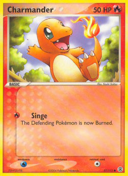 Charmander (Singe)⁣ - EX FireRed & LeafGreen⁣ (Common)⁣ [57]