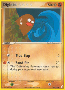 Diglett⁣ - EX Crystal Guardians⁣ (Common)⁣ [50]