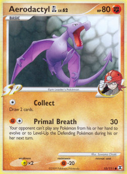Aerodactyl  Lv. 62 - Rising Rivals (Common) [RR-55]