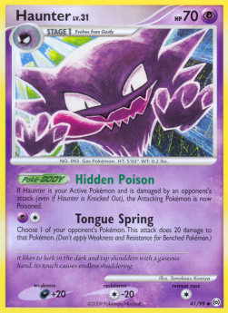 Haunter Lv.31⁣ - Arceus⁣ (Uncommon)⁣ [41]