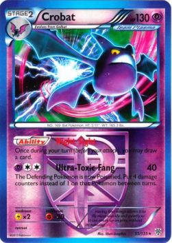 Crobat⁣ - Plasma Storm⁣ (Holo Rare)⁣ [55]