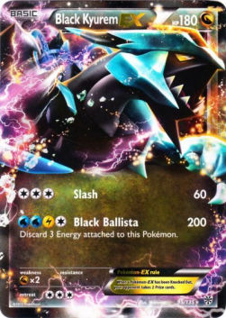 Black Kyurem EX⁣ - Plasma Storm⁣ (Ultra Rare)⁣ [95]