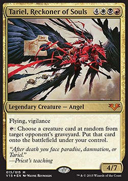 Tariel, Reckoner of Souls - From the Vault: Angels (Mythic) [V15-15]
