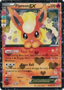 Flareon EX⁣ - Generations⁣ (Ultra Rare)⁣ [RC6]