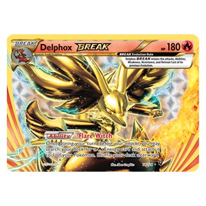Delphox BREAK⁣ - Fates Collide⁣ (Holo Rare)⁣ [14]
