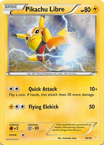 Pikachu Libre⁣ - XY Trainer Kit: Pikachu Libre & Suicune⁣ (Promo)⁣ [P-30]