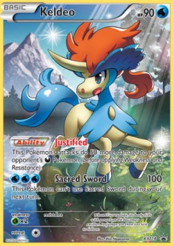 Keldeo⁣ - XY Black Star Promos⁣ (Promo)⁣ [118]