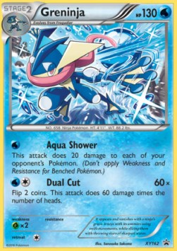 Greninja⁣ - XY Black Star Promos⁣ (Promo)⁣ [162]