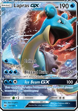Lapras GX - Sun & Moon (Ultra Rare) [SUM-35]