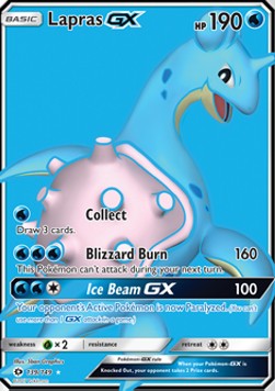 Lapras GX - Sun & Moon (Ultra Rare) [SUM-139]