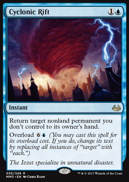Cyclonic Rift⁣ - Modern Masters 2017⁣ (Rare)⁣ [35]