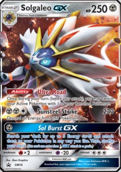 Solgaleo GX⁣ - SM Black Star Promos⁣ (Promo)⁣ [16]