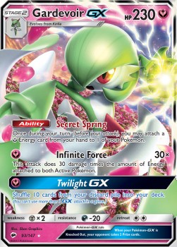 Gardevoir GX - Burning Shadows (Ultra Rare) [BUS-93]