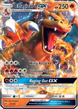 Charizard GX⁣ - Burning Shadows⁣ (Ultra Rare)⁣ [20]