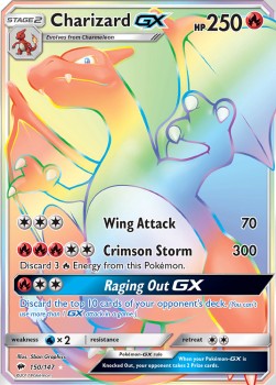 Charizard GX⁣ - Burning Shadows⁣ (Secret Rare)⁣ [150]