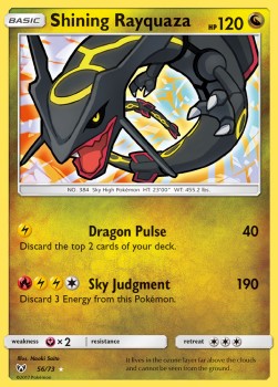 Shining Rayquaza⁣ - Shining Legends⁣ (Ultra Rare)⁣ [56]