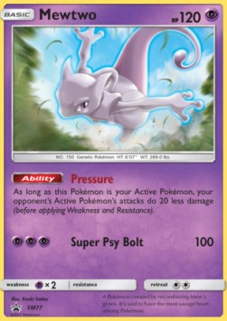 Mewtwo⁣ - SM Black Star Promos⁣ (Promo)⁣ [77]