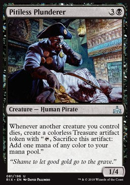 Pitiless Plunderer⁣ - Rivals of Ixalan⁣ (Uncommon)⁣ [81]