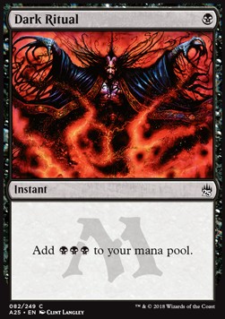 Dark Ritual⁣ - Masters 25⁣ (Common)⁣ [82]