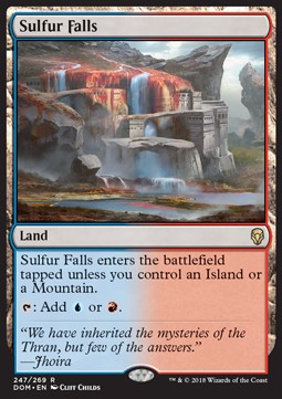 Sulfur Falls - Dominaria (Rare) [DOM-247]
