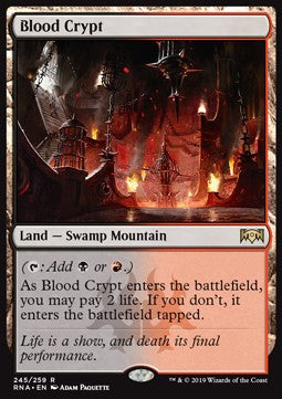 Blood Crypt⁣ - Ravnica Allegiance⁣ (Rare)⁣ [245]