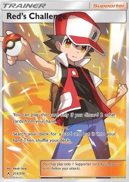 Red's Challenge⁣ - Unbroken Bonds⁣ (Ultra Rare)⁣ [213]