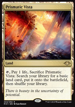Prismatic Vista⁣ - Modern Horizons⁣ (Rare)⁣ [244]