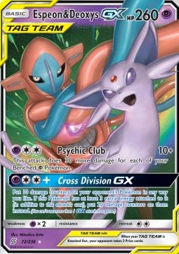 Espeon & Deoxys GX - Unified Minds (Ultra Rare) [UNM-72]