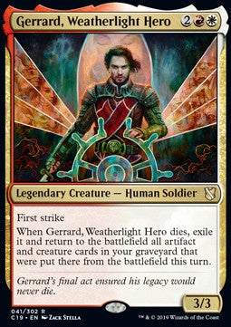 Gerrard, Weatherlight Hero⁣ - Commander 2019⁣ (Rare)⁣ [41]