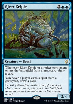 River Kelpie⁣ - Commander 2019⁣ (Rare)⁣ [93]