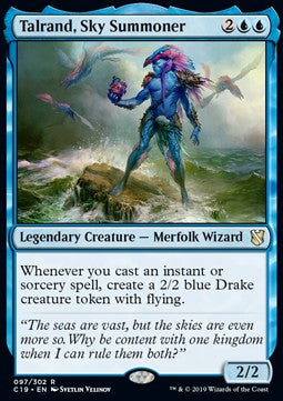 Talrand, Sky Summoner⁣ - Commander 2019⁣ (Rare)⁣ [97]
