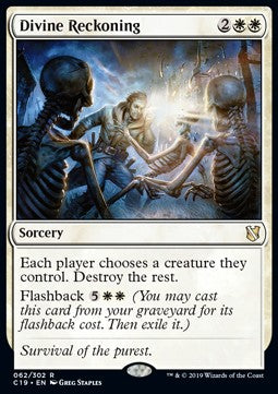 Divine Reckoning⁣ - Commander 2019⁣ (Rare)⁣ [62]