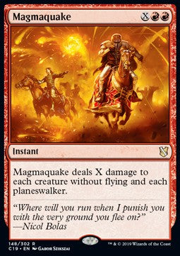 Magmaquake⁣ - Commander 2019⁣ (Rare)⁣ [148]