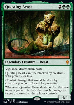 Questing Beast⁣ - Throne of Eldraine⁣ (Mythic)⁣ [171]