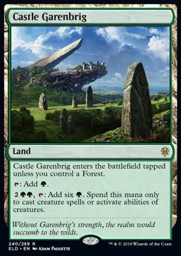 Castle Garenbrig⁣ - Throne of Eldraine⁣ (Rare)⁣ [240]