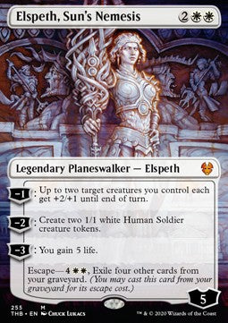 Elspeth, Sun's Nemesis⁣ - Theros Beyond Death: Extras⁣ (Mythic)⁣ [255]