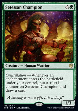 Setessan Champion⁣ - Theros Beyond Death⁣ (Rare)⁣ [198]