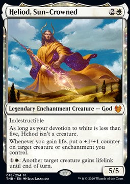 Heliod, Sun-Crowned⁣ - Theros Beyond Death⁣ (Mythic)⁣ [18]