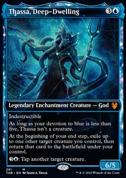 Thassa, Deep-Dwelling⁣ - Theros Beyond Death: Extras⁣ (Mythic)⁣ [261]