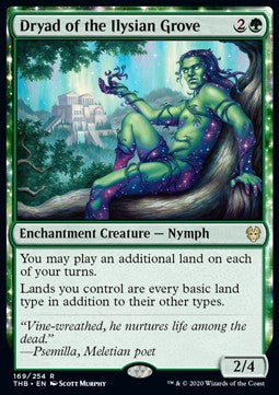 Dryad of the Ilysian Grove⁣ - Theros Beyond Death⁣ (Rare)⁣ [169]
