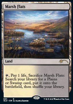 Marsh Flats⁣ - Secret Lair: Ultimate Edition⁣ (Rare)⁣ [1]